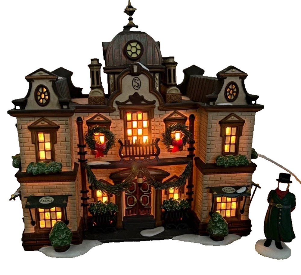 Department 56 Dickens' Village The Slone Hotel Retired 2001 #58494
